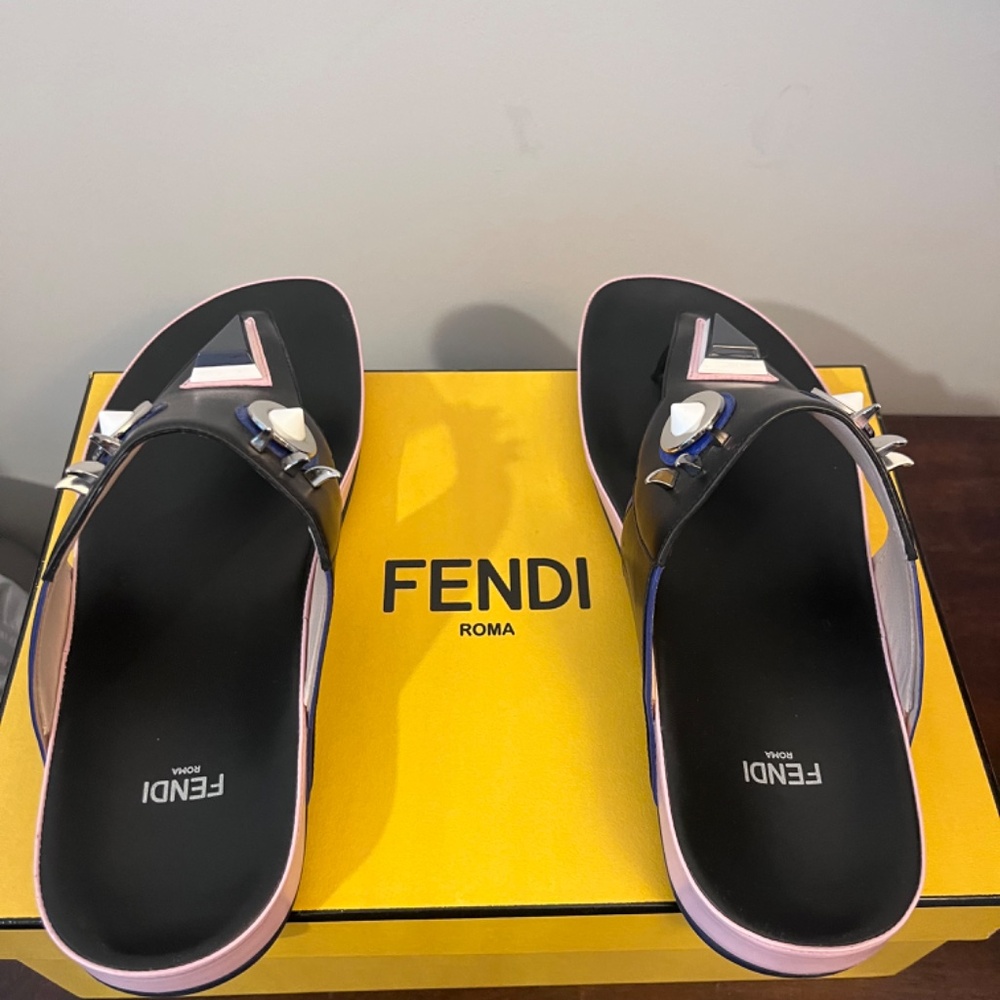 Fendi Faces Thong - image 4
